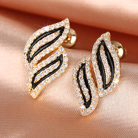 Elegant Leaf Earrings Fashion Earrings