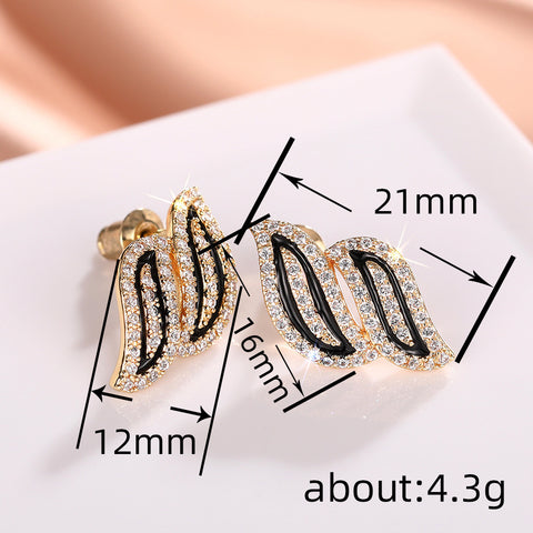 Elegant Leaf Earrings Fashion Earrings